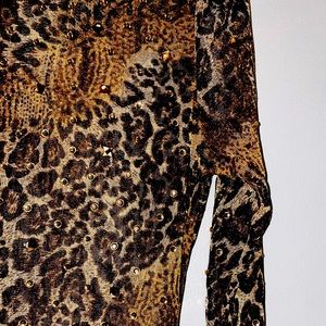 Leopard bodysuit